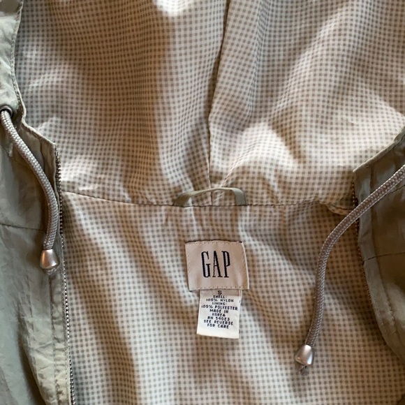 GAP HOODED JACKET WITH CINCH WAIST - Picture 12 of 14
